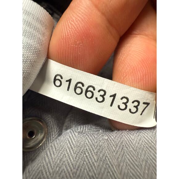 Abercrombie Fitch Womens Gray High Rise Super Skinny Jeans Sz 6 W28 Raw Hem Fray - Picture 4 of 10